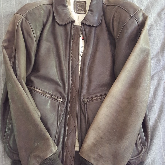 Hein Gericke Jackets Coats Hein Gericke Mens Leather Bomber Jacket Poshmark